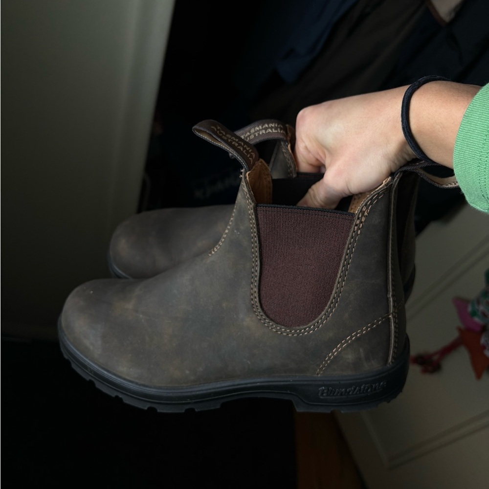 Blundstone Dark Brown Leather Boots